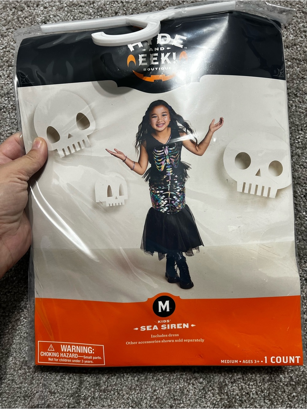 Hyde and EEK! Sea Siren Girls Size Medium 8 New In Packaging